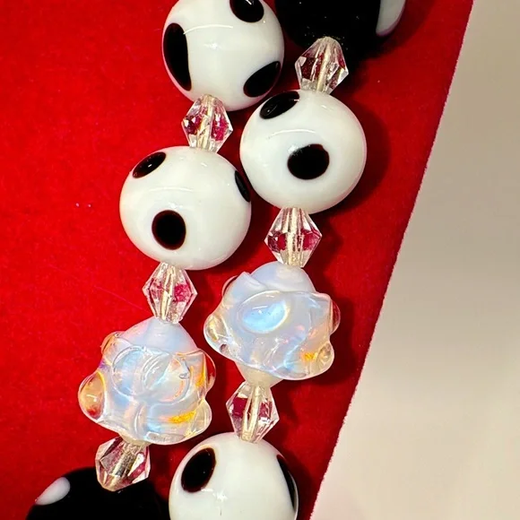 Murano glass beads necklace. Totally unique. - Picture 3 of 4